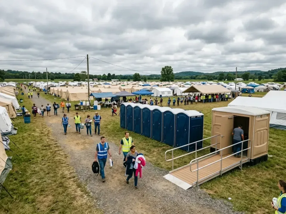 disaster-relief-camp-restrooms-010 — frequently asked questions, Dumpster & Portable Bathrooms Rental in Whitesburg, KY